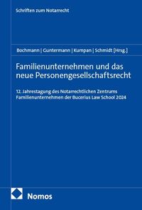 Produktbild: Familienunternehmen und das neue Personengesellschaftsrecht