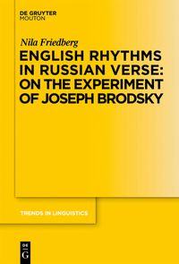 Produktbild: English Rhythms in Russian Verse: On the Experiment of Joseph Brodsky