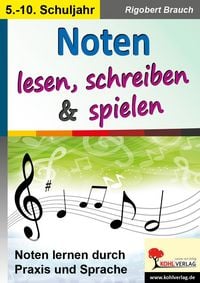 Produktbild: Noten lesen, schreiben und spielen
