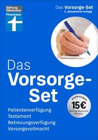 Das Vorsorge-Set von Stiftung Warentest