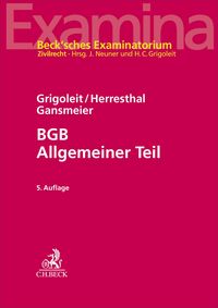 Produktbild: BGB Allgemeiner Teil