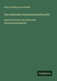 Produktbild: Das deutsche Genossenschaftsrecht