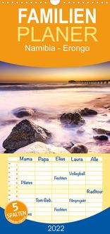 Produktbild: Familienplaner Namibia - Erongo (Wandkalender 2022 , 21 cm x 45 cm, hoch)
