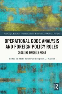 Produktbild: Operational Code Analysis and Foreign Policy Roles