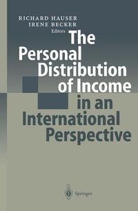 Produktbild: The Personal Distribution of Income in an International Perspective