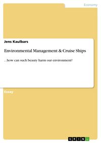 Produktbild: Environmental Management & Cruise Ships