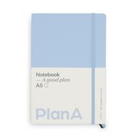 Produktbild Notizbuch A5 Softcover French Blue Blanko, 128 Seiten