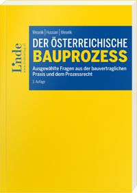 Produktbild: Der &ouml;sterreichische Bauprozess