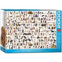 Produktbild: Puzzle 2000 Teile - The World of Dogs