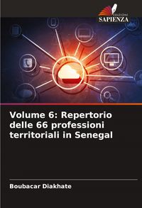 Produktbild: Volume 6: Repertorio delle 66 professioni territoriali in Senegal