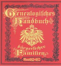 Produktbild: Deutsches Geschlechterbuch - CD-ROM. Genealogisches Handbuch bürgerlicher Familien / Genealogisches Handbuch bürgerlicher Familien Bände 162-167