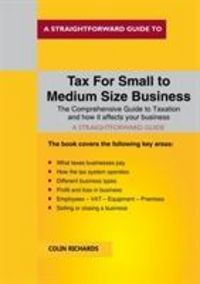 Produktbild: Richards, C: Tax For Small To Medium Size Business