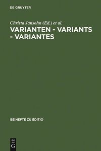 Produktbild: Varianten - Variants - Variantes
