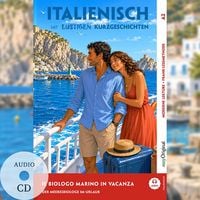 Produktbild: Italienisch lernen mit lustigen Kurzgeschichten (A2) - Il biologo marino in vacanza (+ Audio-CD)