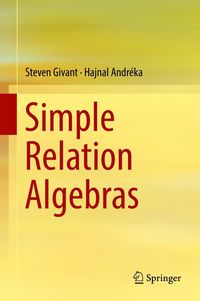 Produktbild: Simple Relation Algebras