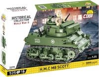 Bild vom Artikel COBI Historical Collection 2279 - H.M.C M8 Scott, Haubitze, Panzer, WWII, Bauset vom Autor 