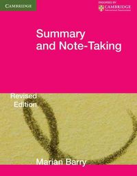 Produktbild: Barry, M: Summary and Note-Taking