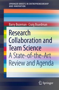 Produktbild: Research Collaboration and Team Science