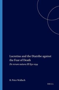 Produktbild: Lucretius and the Diatribe against the Fear of Death