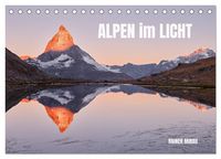 Produktbild: Alpen im Licht (Tischkalender 2027 DIN A5 quer), CALVENDO Monatskalender