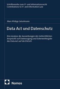 Produktbild: Data Act und Datenschutz