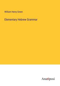 Produktbild: Elementary Hebrew Grammar