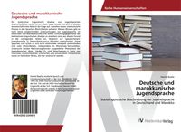 Produktbild: Deutsche und marokkanische Jugendsprache