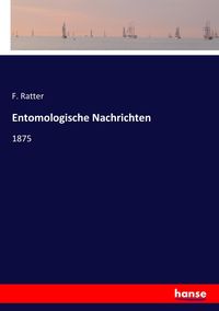 Produktbild: Entomologische Nachrichten