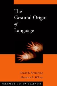 Produktbild: The Gestural Origin of Language