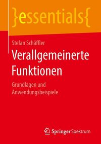 Produktbild: Verallgemeinerte Funktionen