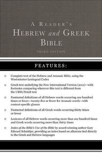 Produktbild: A Reader's Hebrew and Greek Bible