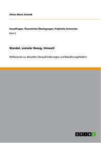 Produktbild: Wandel, sozialer Bezug, Umwelt
