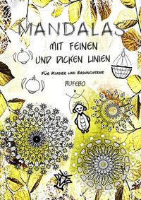 Produktbild: Mandalas mit feinen und dicken Linien
