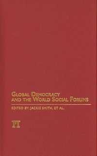 Produktbild: Smith, J: Global Democracy and the World Social Forums