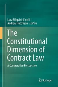 Produktbild: The Constitutional Dimension of Contract Law