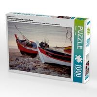 Produktbild: CALVENDO Puzzle Ein Motiv aus dem Kalender Portugal, traditionelle Fischerboote | 1000 Teile Lege-Gr&ouml;&szlig;e 64x48cm Foto-Puzzle f&uuml;r gl&uuml;ckliche Stunden