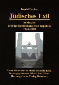 Produktbild: J&uuml;disches Exil in Mexiko und der Dominikanischen Republik 1923-2010