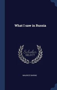 Produktbild: What I saw in Russia