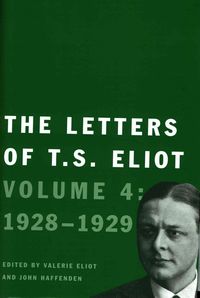 Produktbild: Letters Of T S Eliot V04