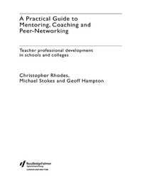 Produktbild: A Practical Guide to Mentoring, Coaching and Peer-networking