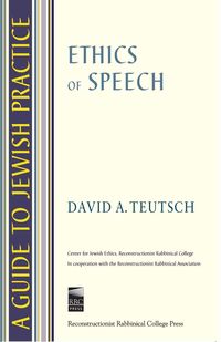 Produktbild: A Guide to Jewish Practice: Ethics of Speech