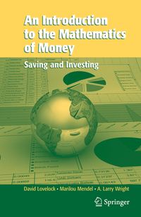 Produktbild: An Introduction to the Mathematics of Money