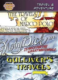 Produktbild: Travel & Adventure: The Travels of Marco Polo; Moby Dick: Search for the Great White Whale; Gulliver's Travels