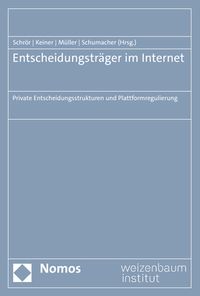 Produktbild: Entscheidungstr&auml;ger im Internet