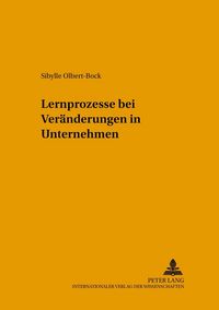 Produktbild: Lernprozesse bei Ver&auml;nderungen in Unternehmen