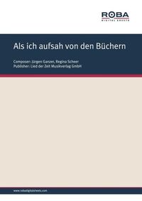 Produktbild: Als ich aufsah von den B&uuml;chern