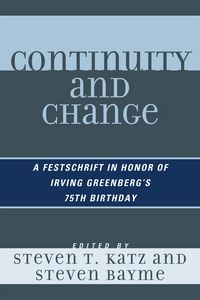 Produktbild: Continuity and Change