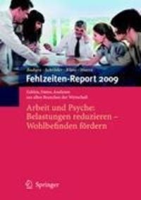 Produktbild: Fehlzeiten-Report 2009