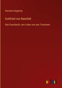 Produktbild: Gottfried von Raesfeld