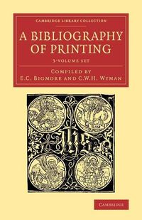 Produktbild: Bibliography Of Printing 3 Vol